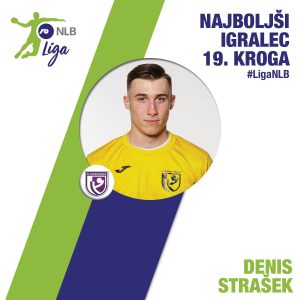 Read more about the article Denis Strašek igralec kroga lige NLB
